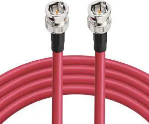 Superbat SDI Cable BNC Cable HD-SDI 3G/6G-SDI Cable 15ft BNC Digital Video Cable 75 Ohm for 4K/6K 1080P VCR/Camera/CCTV Monitor Video Recorder Converter 1-Pack