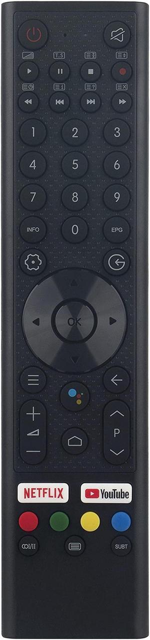VINABTY Replaced Remote fit for Caixun 4K Smart Android TV EC65E1UA EC75E1UA EC43S1A EC50S1A EC55S1A EC75E1A EC65E1A EC43S1UA EC50S1UA EC55S1UA