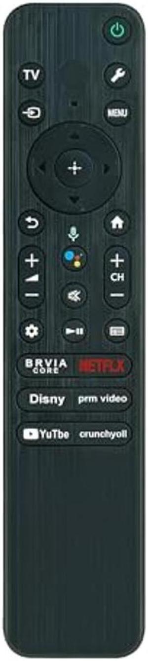 RMF-TX810U Replace Voice Remote Commander fit for Sony Bravia 4K Ultra HD HDR Smart TV Series A80L/X80L/X85L/X90L/X95L (2023)