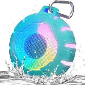 HEYSONG Waterproof Shower Bluetooth Speaker, Durable & Portable with Clear Sound, Ideal for Shower, Pool, Beach & Kayaking  Great Gift for Girls, Women & Men