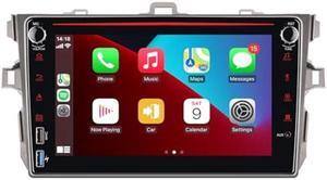 [Upgrade] YZKONG Car Stereo for Toyota Corolla 2009-2012 Compatible with Wireless Carplay Android Auto, Double Din Touch Screen Car Radio Receiver, AM/FM Radio, Bluetooth, USB/AUX