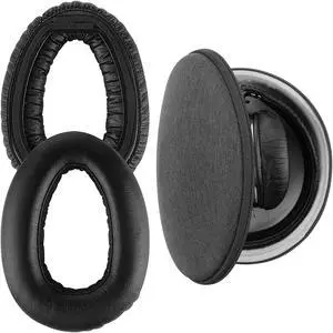 Geekria Replacement Earpads and Headphone Case for Sennheiser PXC 550, PXC 550-II Wireless Headphones, Headset Repair Parts