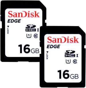 Wildgame Innovations 16GB 2-Pack SD Memory Card 10MB/Sec Class 10 SD Card Compatible with Most SD-Compliant Trail Cameras & Devices