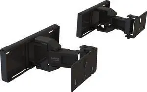 Sanus Universal Extendable Soundbar Wall Mount - Compatible with Most Soundbars, Under TV Speaker Mounts for an Easy & Secure Installation of Your Soundbar