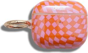 Sonix Case for Airpods Gen 3 - Checkmate - Pink/Orange