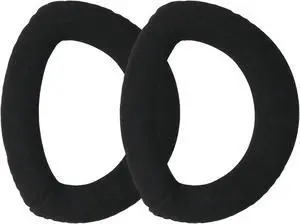 kwmobile Ear Pads Compatible with Sennheiser HD700 Earpads - 2X Replacement for Headphones - Black