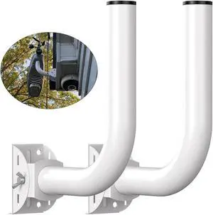 Universal Wireless Bridge Bracket Mount, Pole and Wall-Mounted Mount for Outdoor Point to Point AP Access Point Client Bridge CPE, 2 Pack