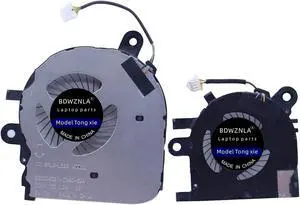 BDWZNLA Replacement New Laptop CPU + GPU Cooling Fan for HP EliteBook Folio 1040 G1 1040G1 1040G2 1040 G2 940 G1 940G1 Series 739561-001 KDB0505HC-DC35 KDB0505HC-DC34 Fan