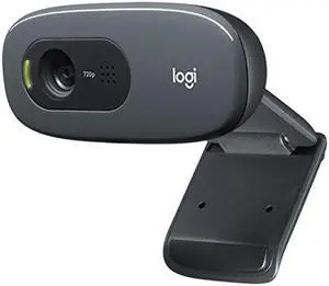 720P Webcam, C270 Web Camera with Built-in HD Microphone 1280 x 720p USB Web Cam, Widescreen Video Calling and Recording