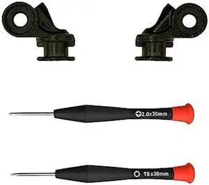 QuietComfort 35 I II Metal Hinge Swivel as Same as The OEM QC35 Hinge Replacement Parts Accessories Compatible with Bose QuietComfort 35/QuietComfort 35 II/QC35/QC35 II/QC45/QC25 Headphones (Black)