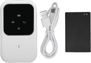 4G Router, H80 Unlocked Mobile Hotspot, 4G LTE Router, 150Mbps Download, 50Mbps Upload, 4G LTE USB Portable Router Support 10 Users, Travel Hotspot