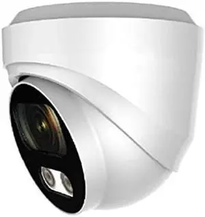 GW Security GW977HD 8MP 4K 4-in-1 AHD/TVI/CVI Analog Coaxial 2.8mm Fixed Lens Turret Security Camera