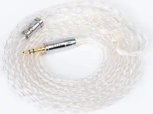 H HIFIHEAR KBEAR In Ear Replacement IEM Cable - Suitable for KZ DQS/Krila/ZVX ZSN/ZS10 PRO/ZSX AS12/AS16 Zax ZSX ASF ASX DQ6 AST ZEX ZEXPRO EDX Pro CCA CRA CA16 C12 C10PRO(QDC 3.5MM)