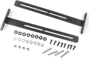 Jetuplusllc Golf Cart Speaker Mount T-Bracket Compatible With SE18, SE26, SEB26, SEDS32 Soundbars, Steel, Black, Roof Mount