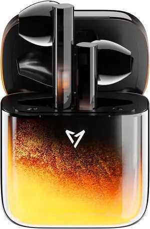 LIUP Wireless Luminous Earbuds LP1 Bluetooth 5.4 Moving Sand Glow in The Dark Earbuds with Wireless Charging Case 32H Playback Ear Buds Stereo Bass Built-in Mic in Ear Earphones for TV Smart Phone