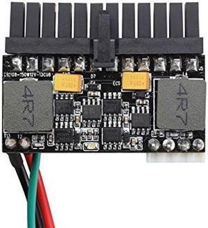 24pin DC ATX PSU 12V DC Input DC 12V 150 watt Pico PSU ATX High Mini-ITX Power Supply with Adapter Board ATX Switch PSU Car Auto for Computer Mainboard and car/Motorcycle