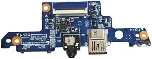 GinTai USB PCBA Audio Power Button Board Replacement for HP 15-aq210nr 15-aq267cl 15-aq273cl 15-aq292cl 15-aq293ms 15-aq294cl 15-aq210nr 15-aq193ms 15-aq018ca 15-aq166nr 856808-001