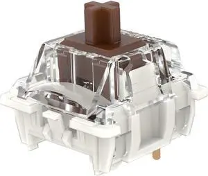 DRAOZA Gateron G Brown Pro 3.0 Switches,3 Pin Pre Lubed RGB SMD Tactile Switches for MX Gaming Mechanical Keyboard (G PRO 3.0,Brown,108PCS)
