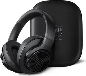 TREBLAB Z2 Active Noise Cancelling Workout Headphones - Signature-HD Sound, Deep Bass, 35H Battery, Comfortable, Foldable Over Ear Bluetooth Headphones Wireless. for Gym, Sport, Travel. Mic for Calls