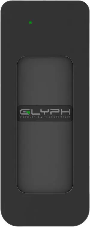 Glyph Production Technologies Atom Portable SSD (2TB, Black)