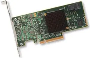 LSI MegaRAID SAS 9341-4i 4-Port 12Gb/s SATA+SAS PCI-Express 3.0 Full Height & Low Profile RAID Controller, Single