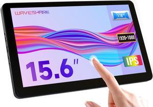 waveshare HDMI Capacitive IPS Touch Screen LCD Type H with Case 15.6inch Support Raspberry Pi/Jetson Nano/PC