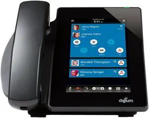 Digium D80 IP Phone with HD Voice, Gigabit, 7.0 Inch Color Display, Capacitive Touch