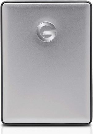 G-Technology 5TB G-DRIVE Mobile USB-C (USB 3.1 Gen 1) Portable External Hard Drive, Space Gray - 0G10477-1
