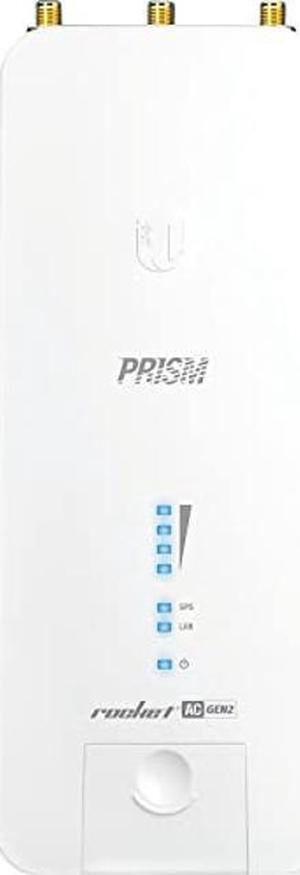 Ubiquiti RP-5AC-GEN2-US 5 GHz Rocket AC Prism Gen2,White