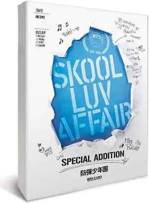Big Hit Entertainment BTS Bangtan Boys - [Reissue] Skool Luv Affair (Special Edition) 1CD+2DVD+Extra Photocards Set