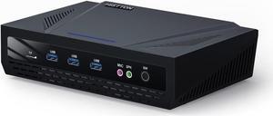 HISTTON Mini PC Windows 11 Pro, Core i9-11900H(8 Cores 16 Threads, Up to 4.9GHz) 64GB DDR4 1TB NVME SSD Wi-Fi 5/BT4.2/4K Triple Display DP/HD/Type-C Mini Desktop Computer Small PC for Business Home