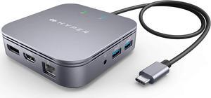 HyperDrive Dual Monitor Thunderbolt Docking Station - Portable Thunderbolt 3 Dock with 7 Ports - Slim, Portable, Powerful