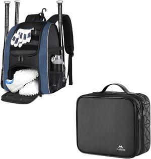 Cable Organizer Bag, Waterproof Travel Electronic Storage with Adjustable, Shockproof Portable Double Layer Tech Bags Carrying Case for Cord, Earbuds, Charger, SD Card, Tech Gifts, Black