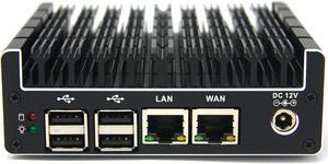 Protectli Vault FW2B - 2 Port, Firewall Micro Appliance/Mini PC - Intel Dual Core, AES-NI, 4GB RAM, 32GB mSATA SSD