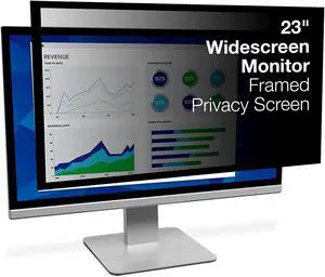 3M Framed Privacy Filter for 23" Widescreen Monitor (PF230W9F)