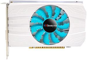 SRhonyra GTX 1050 4GB Gaming Graphics Card GDDR5 128 Bit PCIe 3.0 x16 Bus Powered DisplayPort 1.4 HDMI 2.0 DVI Ports