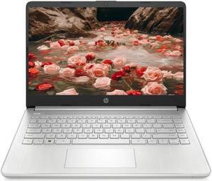 HP Notebook Laptop, 14" HD (1366 x 768) Display, AMD Ryzen 5 5500U (6 Cores), 16GB RAM, 256GB PCIe SSD, HDMI, SD Card Reader, Windows 11 Home, Natural Silver, TWE Mouse Pad