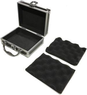 Contempo Views Aluminum Hard Carrying Case Designed to Protect Cameras + Accessories, Tablets, GPS and Electronic Devices from External Damage, Weather, Static Electricity