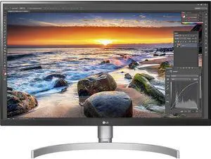 LG 27UK850-W 27" 4K UHD IPS Monitor with HDR10 with USB Type-C Connectivity and FreeSync, White