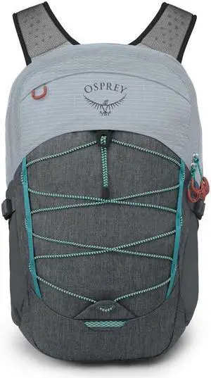 Osprey Quasar Commuter Backpack, Silver Lining/Tunnel Vision Pop