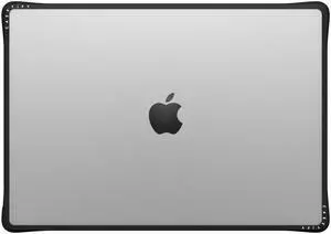 CASETiFY Impact MacBook Pro 16-inch (M1-M4) Case [Enhanced Protective Corner Design/Ventilation Cutouts/Anti-Slip Grip] - Clear Black