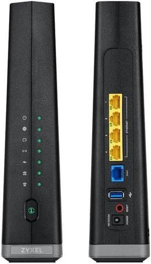 ZYXEL C3510XZ 6 Gigabit Ethernet Gateway Modem/Router for Fiber Internet - Will not Work with DSL - Compatible with CenturyLink