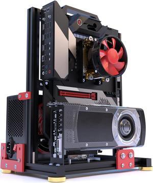 DIY Aluminium Pc Open Case Computer Chassis Test Bench Support Water Cooling Support Server Chassis Support Itx Matx ATX Eatx (3.ATX)