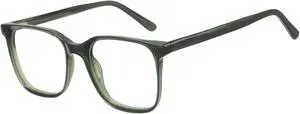 Cyxus Square Blue Light Glasses Women Men Computer Glasses Anti Bluelight Blockers Fake Eyeglasses Gradient Frame 8227