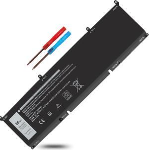 86WH Type 69KF2 Battery for Dell XPS 15 9500 9510 9500 2020 Series Inspiron 7510 7620 Precision 5570 Mobile Workstation, Alienware M15 R3 R4 R5 M17 R3 R4 Series 8FCTC 070N2F M59JH 0M59JH 0P8P1P 0DVG8M