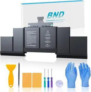 BND A1398 MacBook Pro BateriaA1618 A1494 Reemplazo para MacBook Pro 15 pulgadas Retina A1398 (finales de 2013, mediados de 2014, principios de 2015), 11.36V 8755mAh