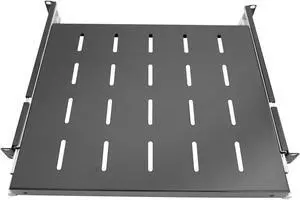 1U Sliding Shelf Tray Suitable 19" Server 4 Post Rack Mount Adjustable Depth 14 to 22inch for 19" Server Network Rack Cabinet Chassis (SLD-1U14-22, 14-22)