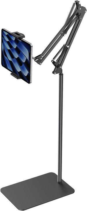 InnoGear Tablet Floor Stand, Overhead Bed Phone Stand Adjustable Holder Universal Floor Stand Compatible with iPhone iPad Pro Air Mini, Samsung Tab, Kindle, E-Readers, Large
