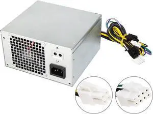 LXun Upgrade HU365EM-00 HK465-11PP 365W Power Supply Compatible with Dell Optiplex 3020 3670 7020 9020 XE2 Precision 3620 T3620 T1700 T20 0T1M43 T1M43 D365EM-00 DPS-365CB RVTHD 07VK45 PSU8pin*3+4pin