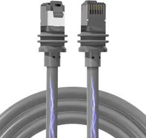 SEIKETSU Starlink Gen 3 Cable 75 ft Outdoor, Star Link Rectangular Satellite V3 Ethernet Cable Waterproof, Gray